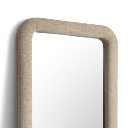 Heidi 43"X78" Upholstered Oversized Floor Mirror