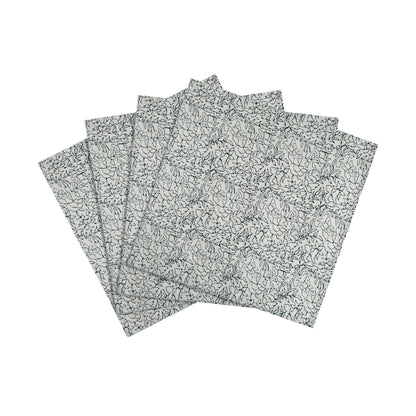 Crissy Cotton Canvas Printed Napkins - Set of 4