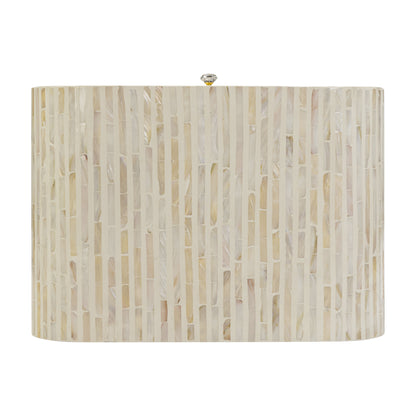 Borno 20" Mother of Pearl Nightstand