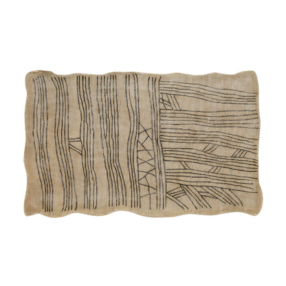 Daphne Natural Hand Tufted Wool Area Rug 5'X8'