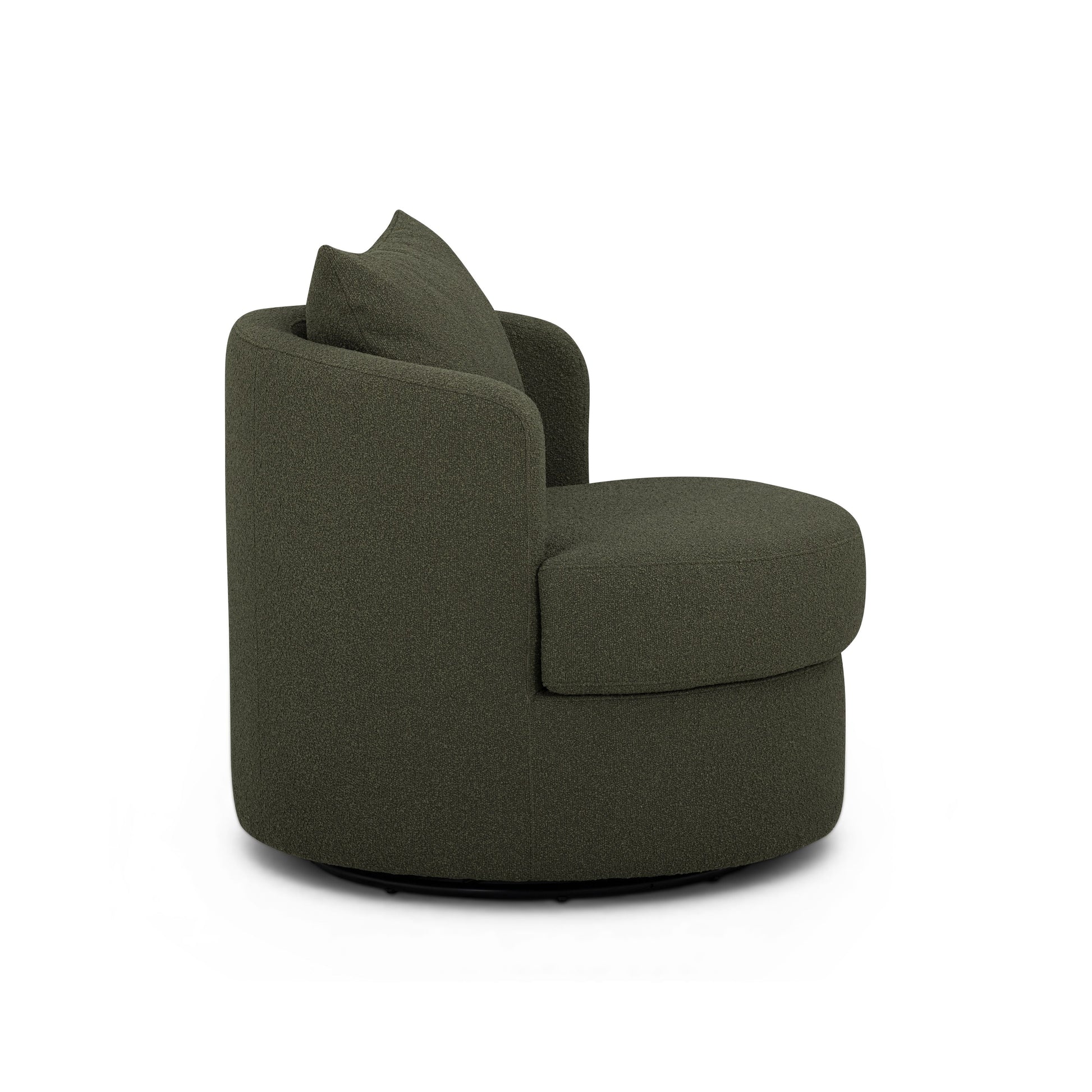 Silvi Performance Boucle Swivel Accent Chair