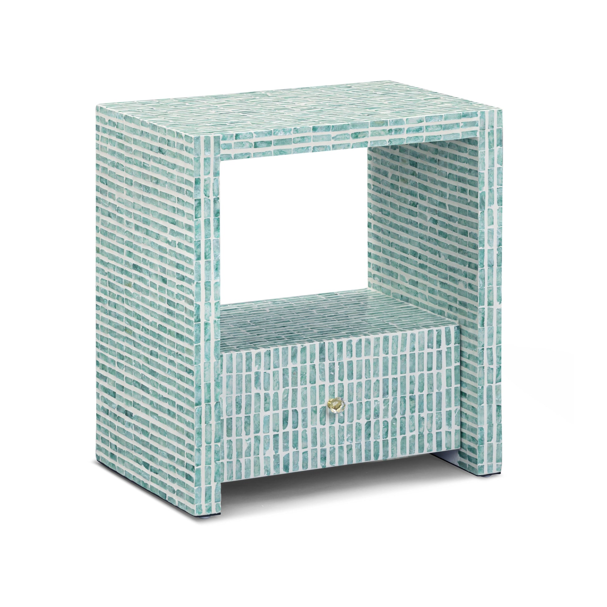 Tia 20" Mother of Pearl Nightstand