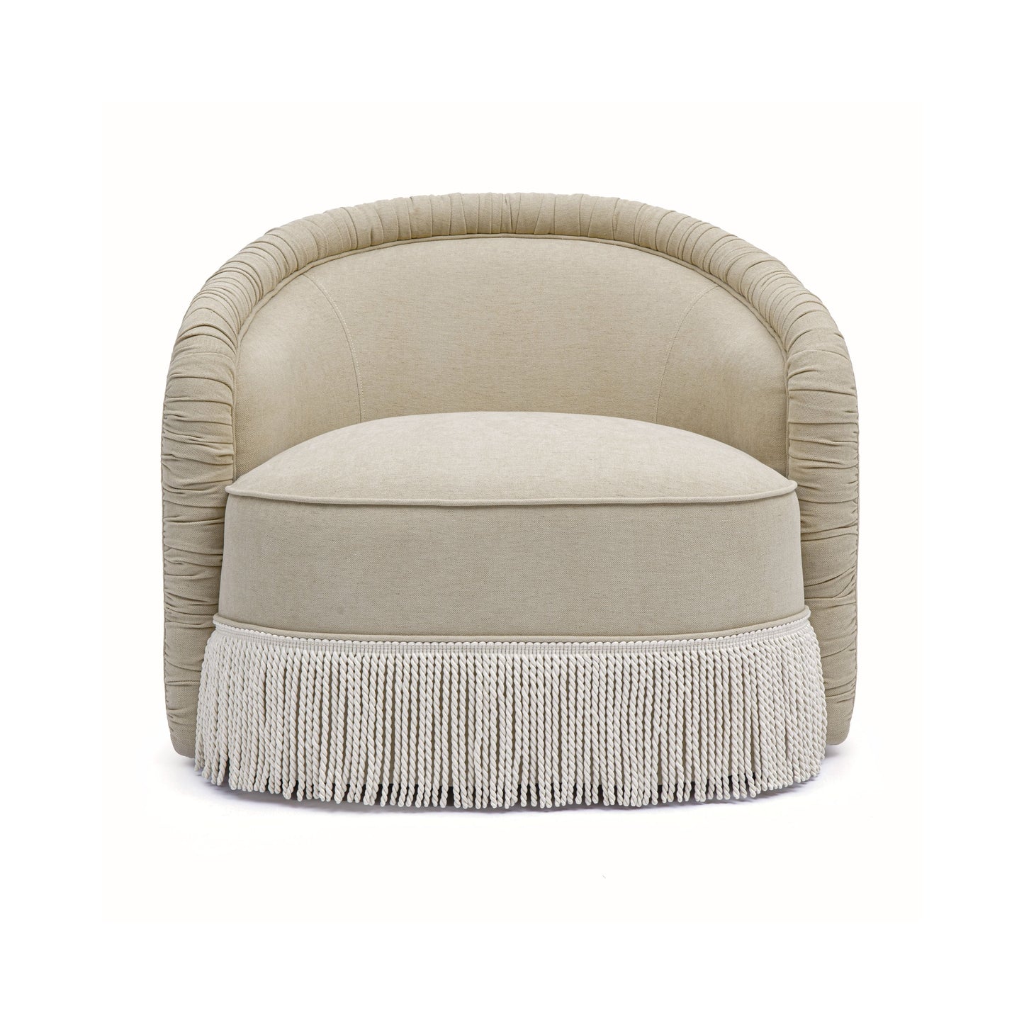Pamela Tasseled Lounge Accent Chair