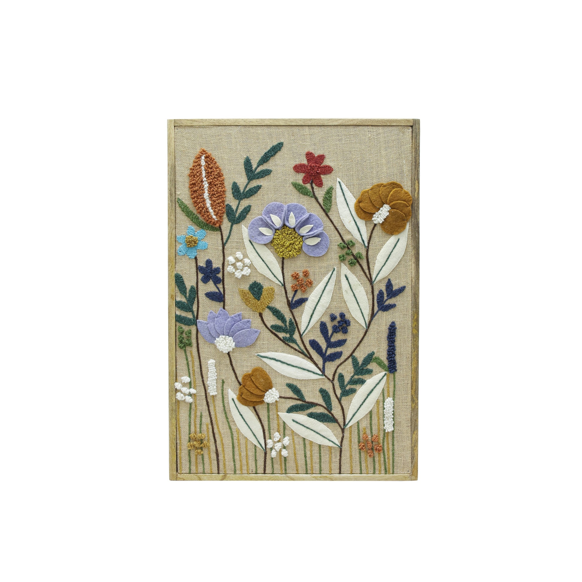 Muro "Sprout" Embroidered Wall Art - Large