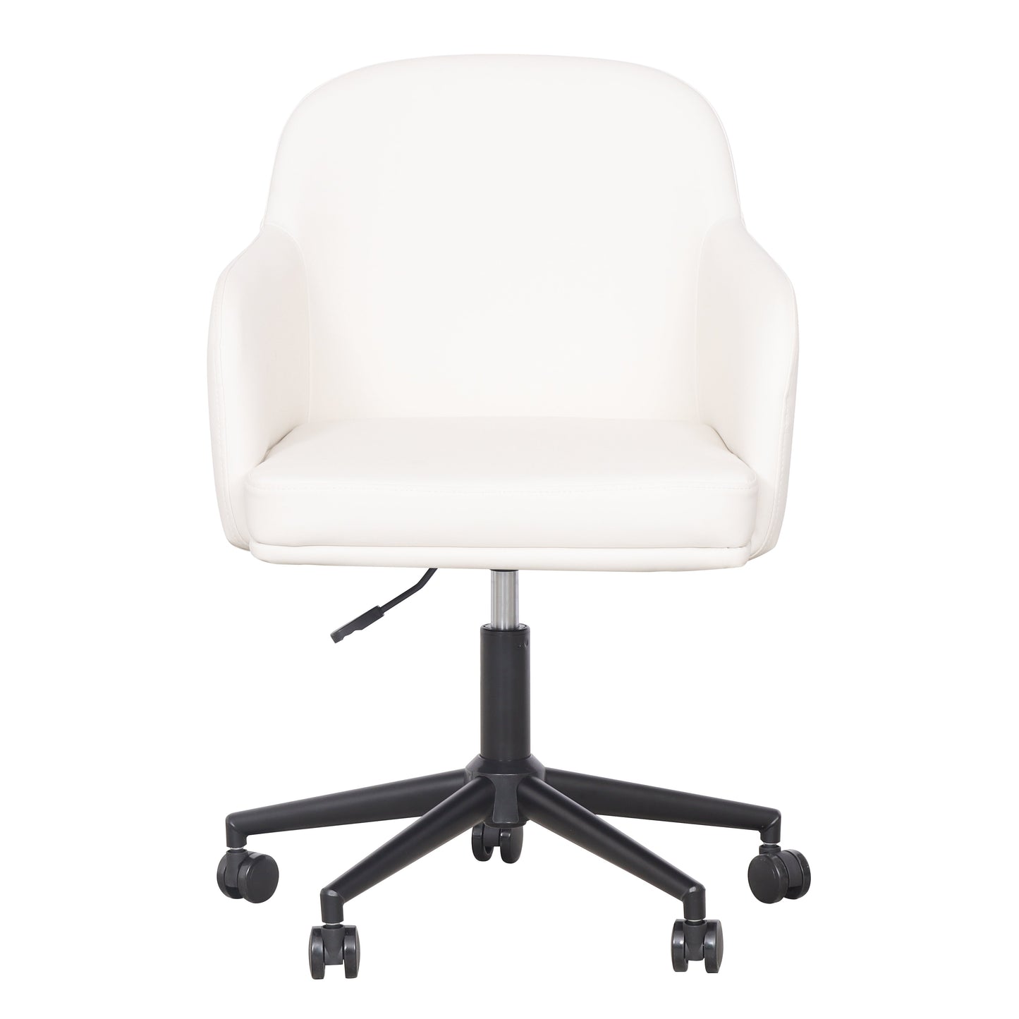 Sydney Performance Vegan Leather Office Desk Chair - Cream