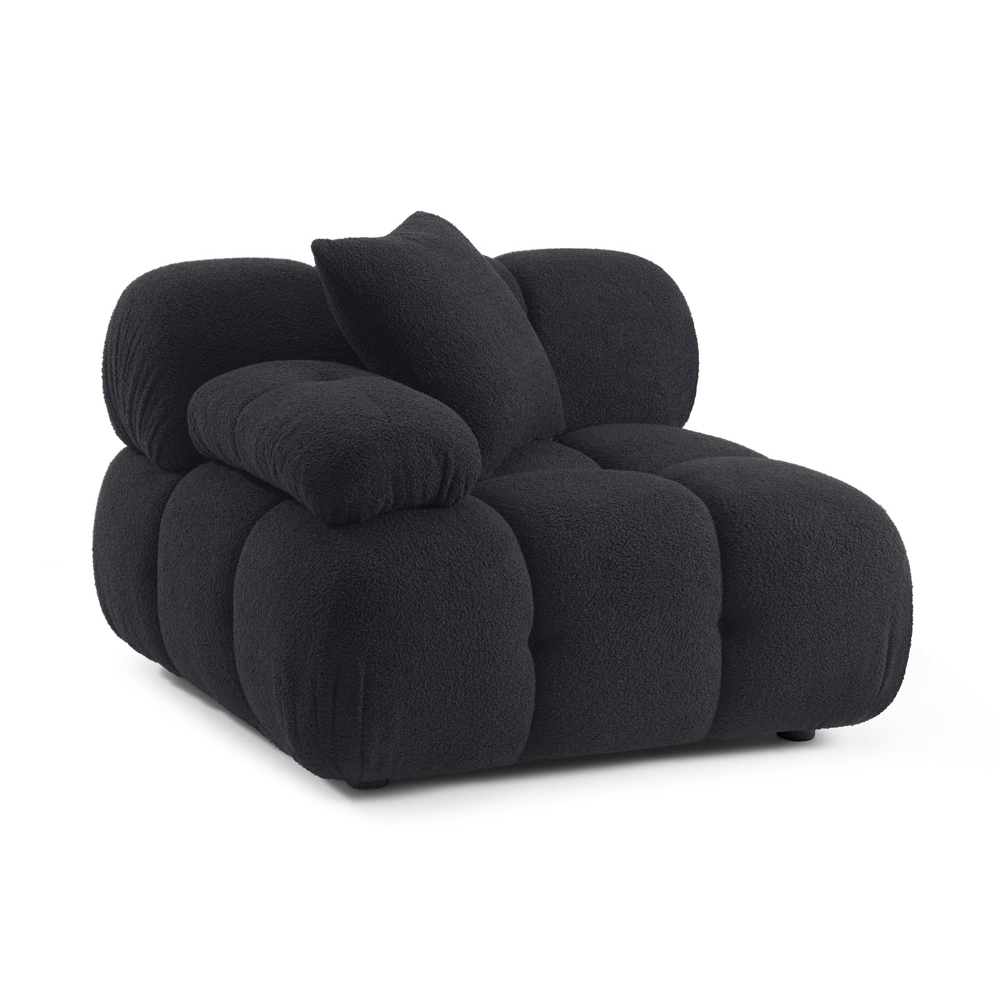 Calliope Performance Vegan Shearling Modular Corner Chair