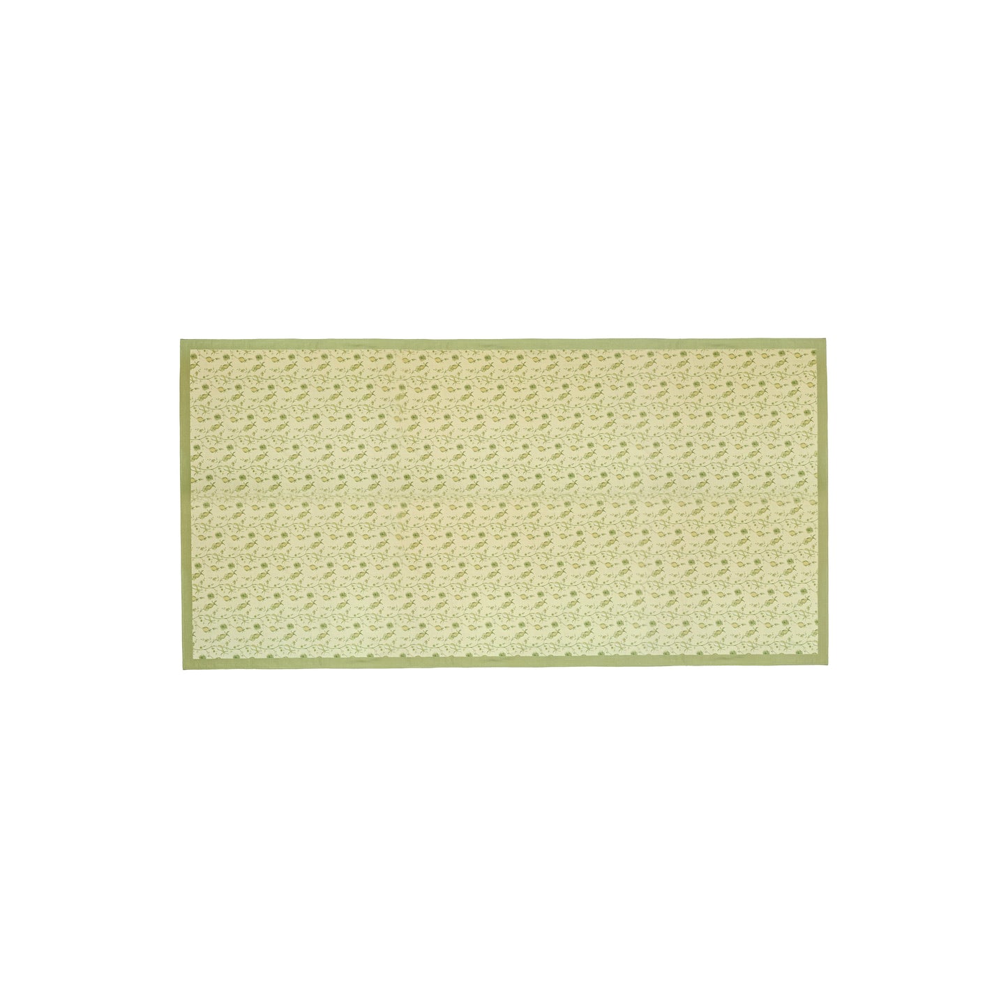 Dolce Natural Cotton Table Cloth - Olive Green / 70" x 140"