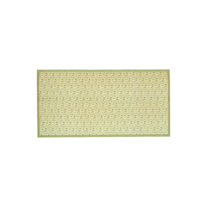Dolce Natural Cotton Table Cloth - Olive Green / 70" x 140"
