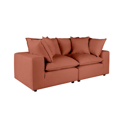 Cali 80" Modular Loveseat