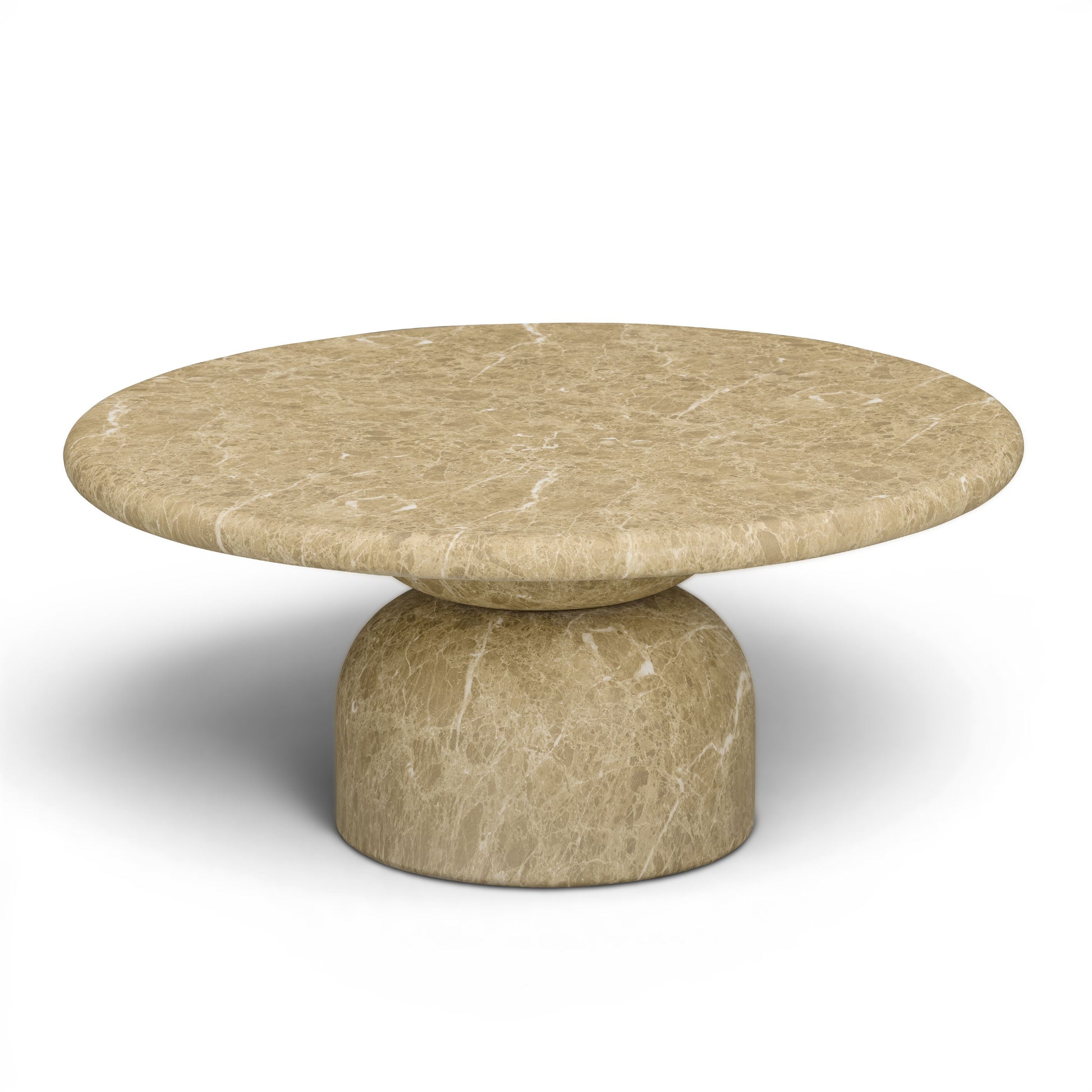 Cynthia 36" Concrete Indoor/Outdoor Coffee Table