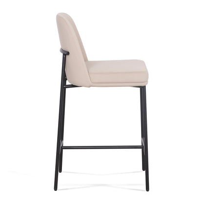 Sydney Performance Velvet Counter Stool Set of 2
