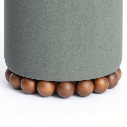 Dex Performance Vegan Mohair Ottoman