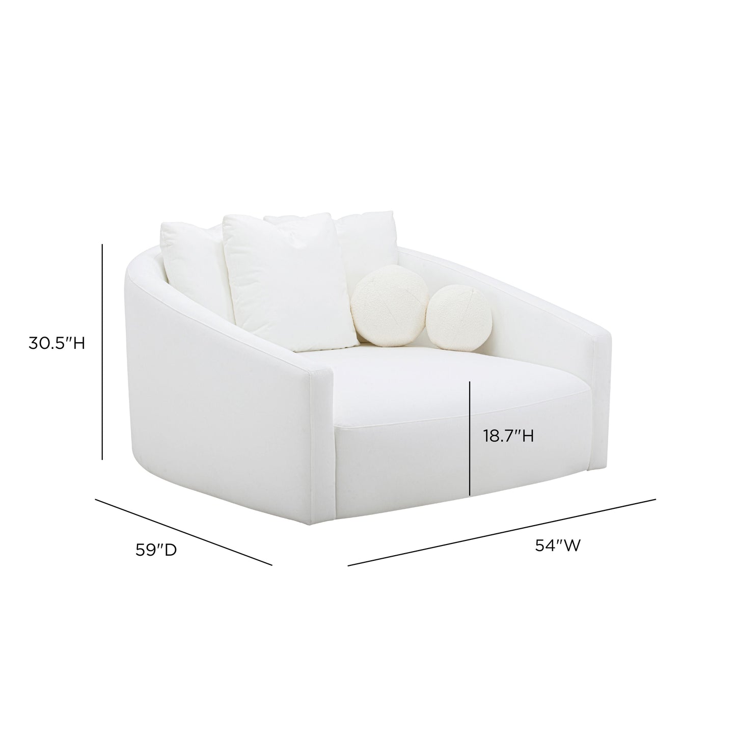 Hanim 54" Daybed
