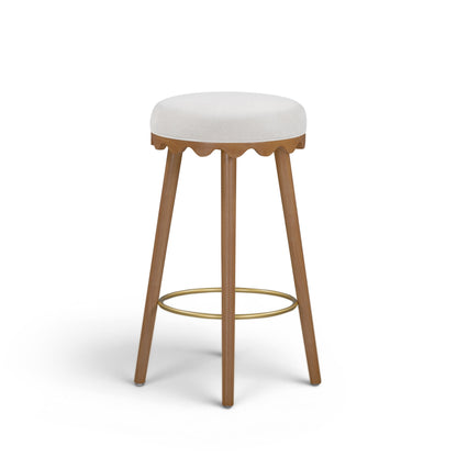 Oodle Performance Vegan Mohair Stool