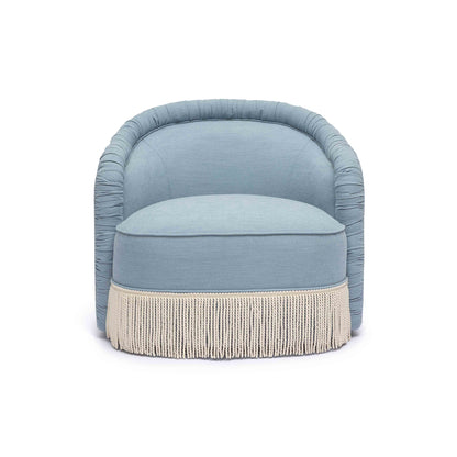 Pamela Tasseled Lounge Accent Chair