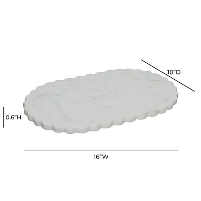 Shabbat Marble Serving Board
