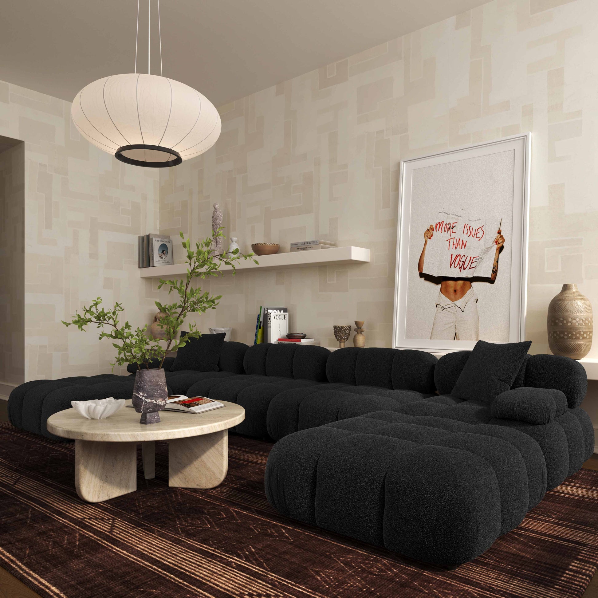 Calliope 6-piece Performance Modular U-Sectional