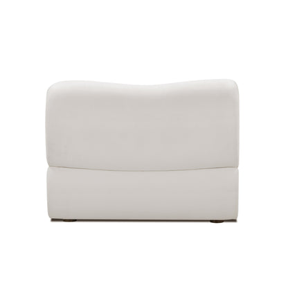 Zenith Contract-Grade Upcycled Fabric Armless Chair