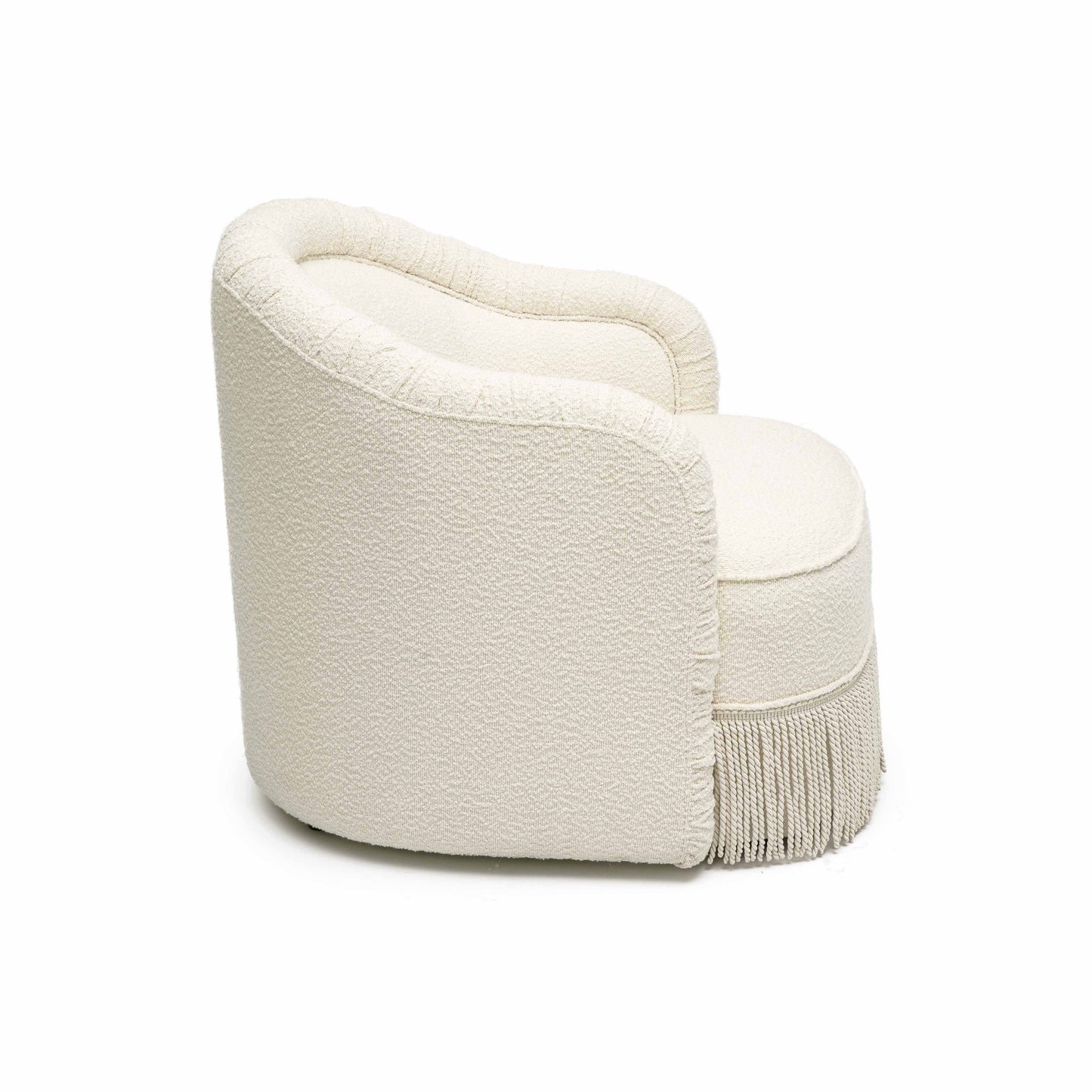Pamela Tasseled Lounge Accent Chair