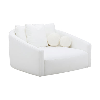 Hanim 54" Daybed - Pearl