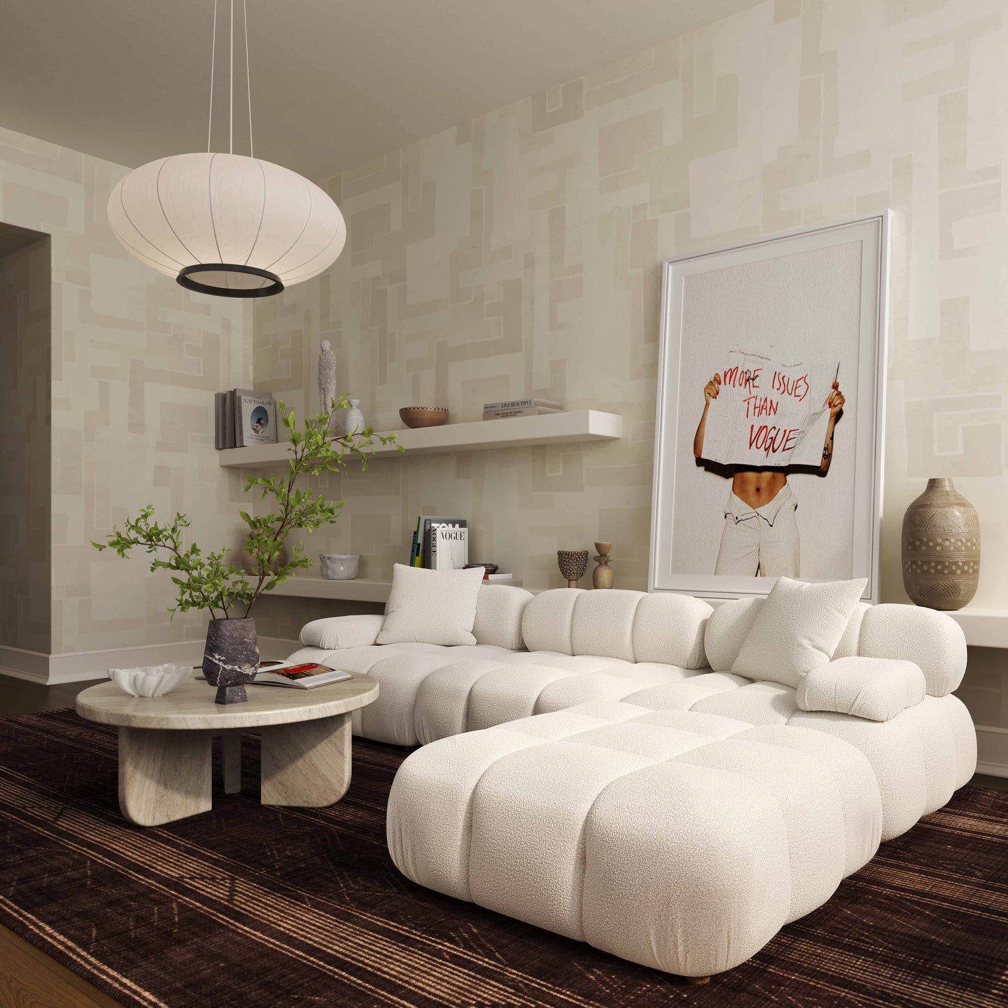 Calliope 4-Piece Performance Modular Sectional