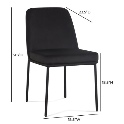 Sydney Performance Velvet Dining Chair - Set of 2