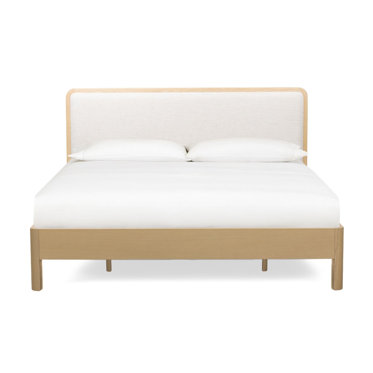 Rafaelle Natural Solid Ash Bed - King