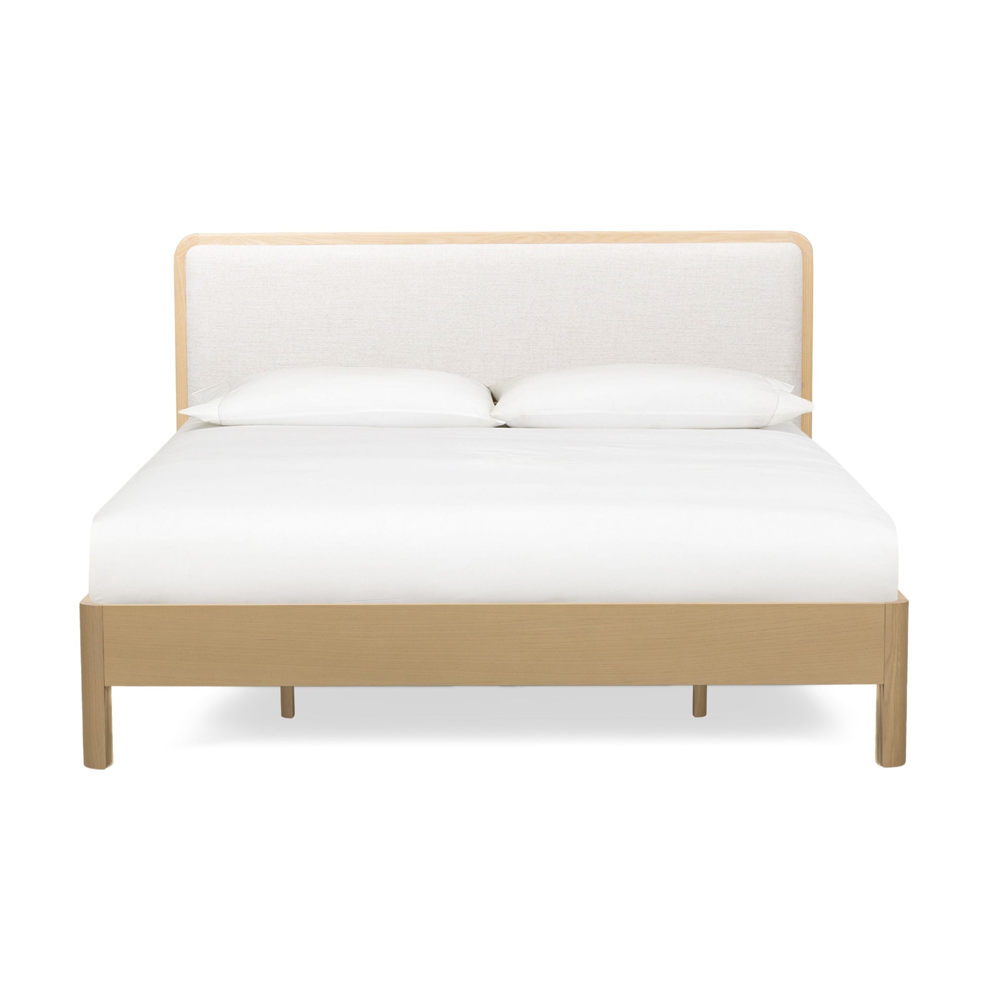 Rafaelle Natural Solid Ash Bed - King