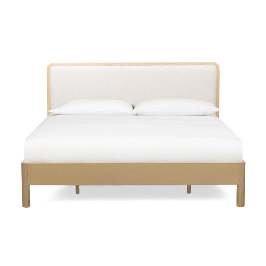 Rafaelle Natural Solid Ash Bed - King