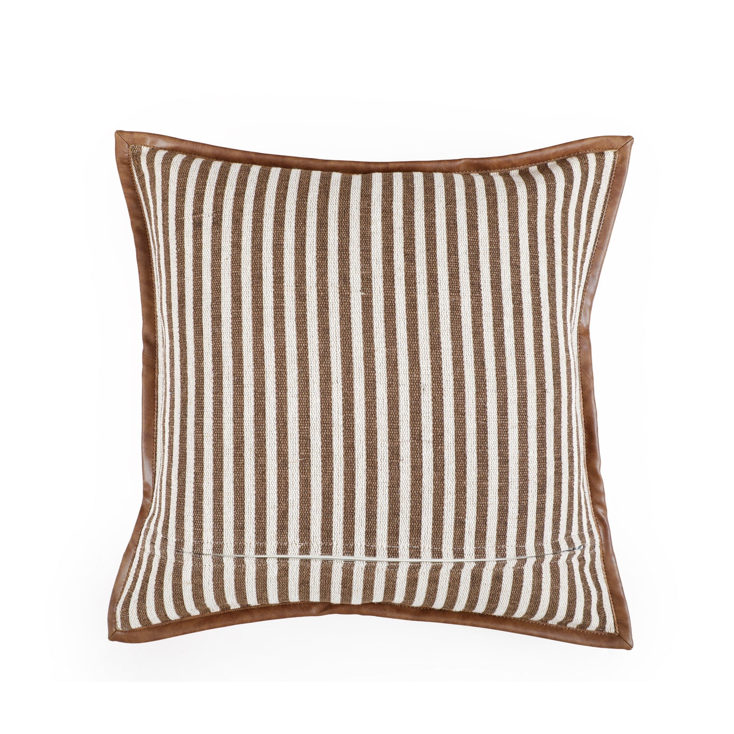 Kora 20" Cotton Jute Contract-Grade Throw Pillow