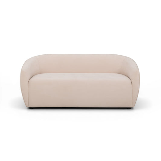 Jordan 70" Textured Performance Velvet Loveseat - Blush