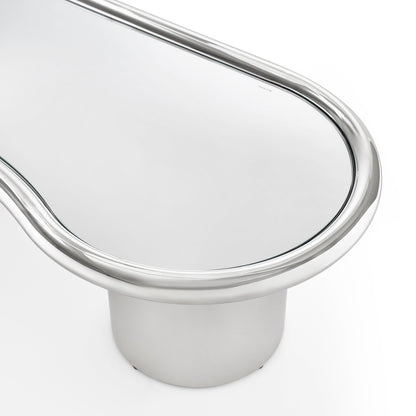Sorya 51" Chrome Coffee Table