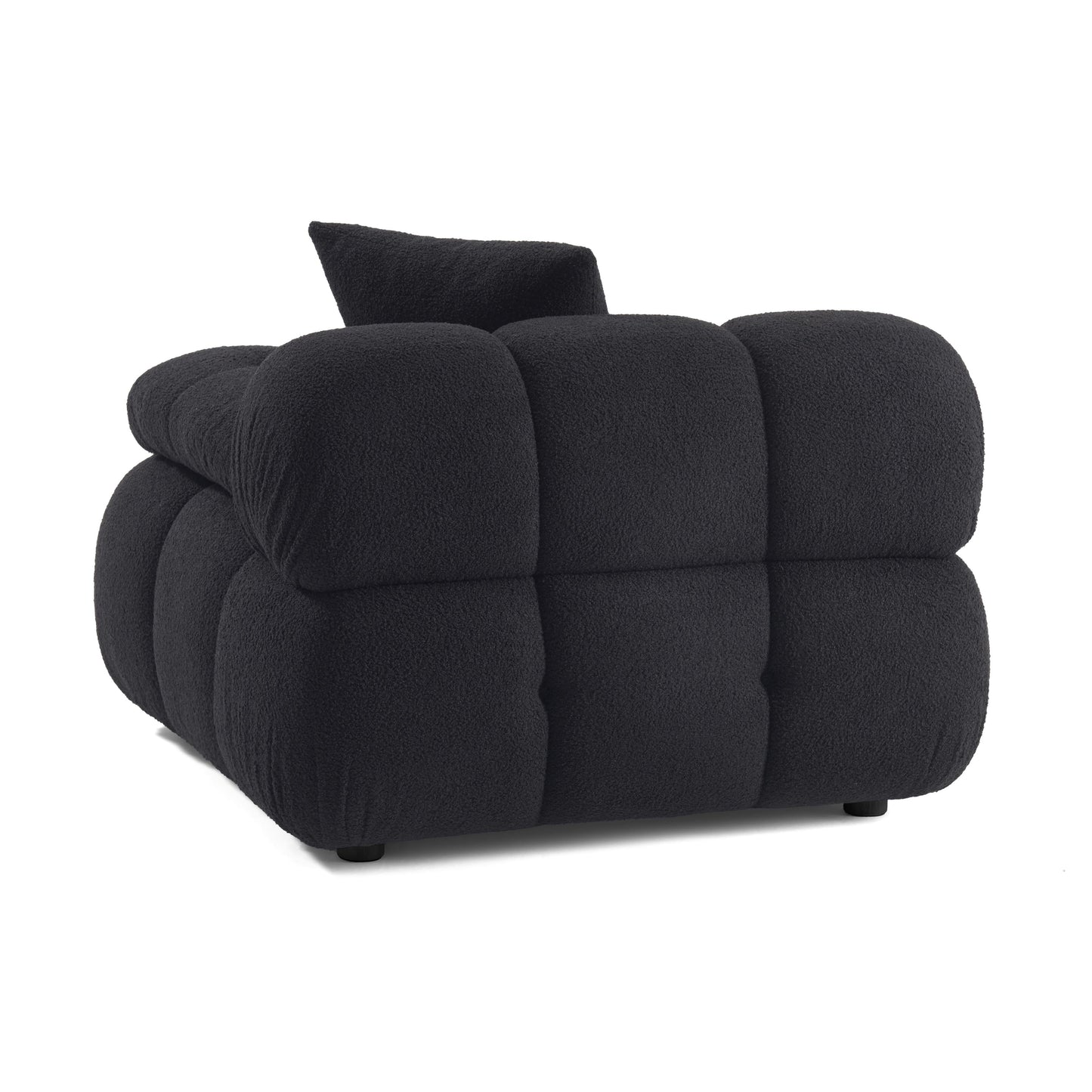 Calliope Performance Vegan Shearling Modular Corner Chair