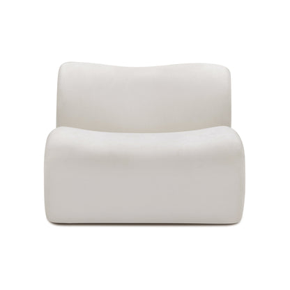 Zenith Contract-Grade Upcycled Fabric Armless Chair