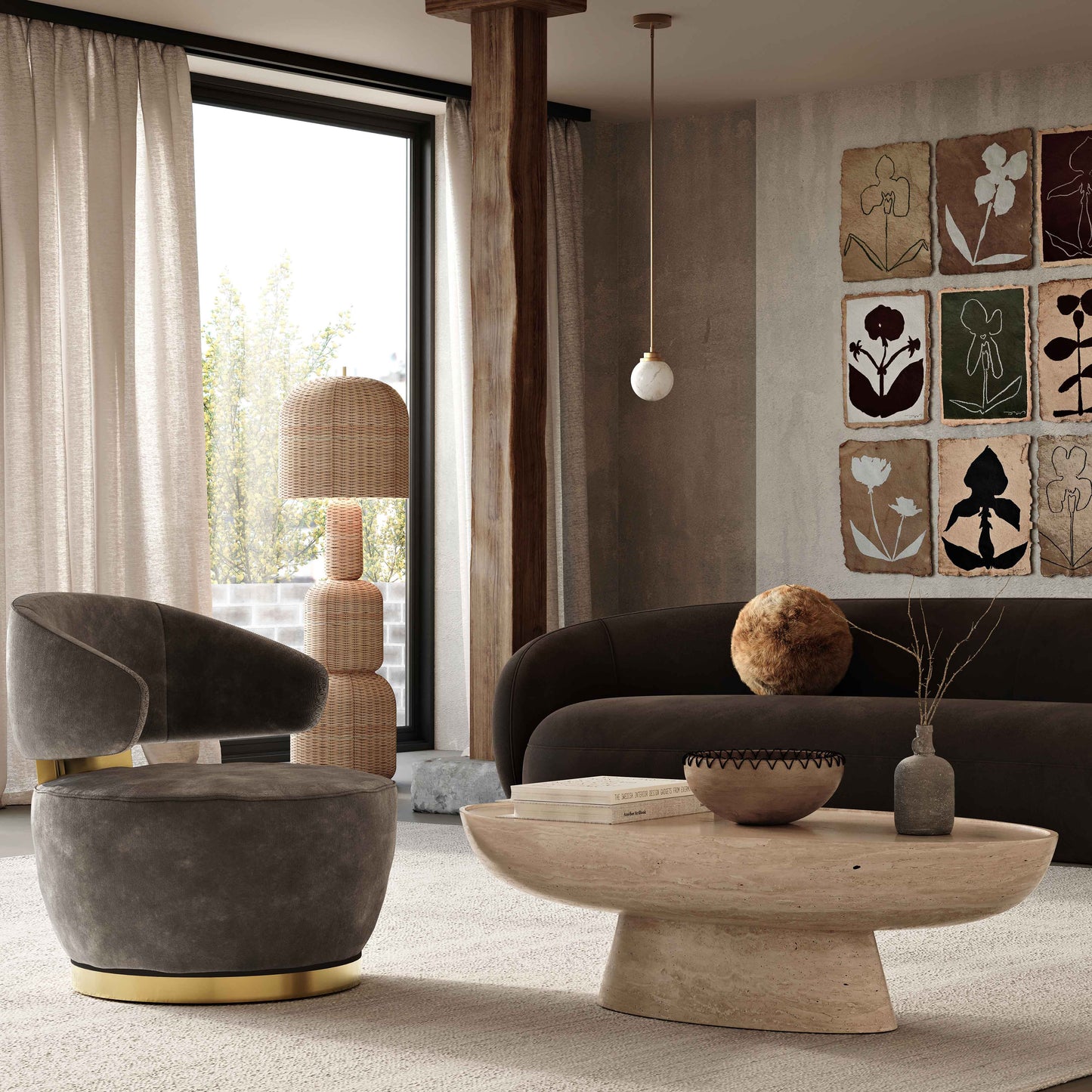 Kendall 90" Sofa