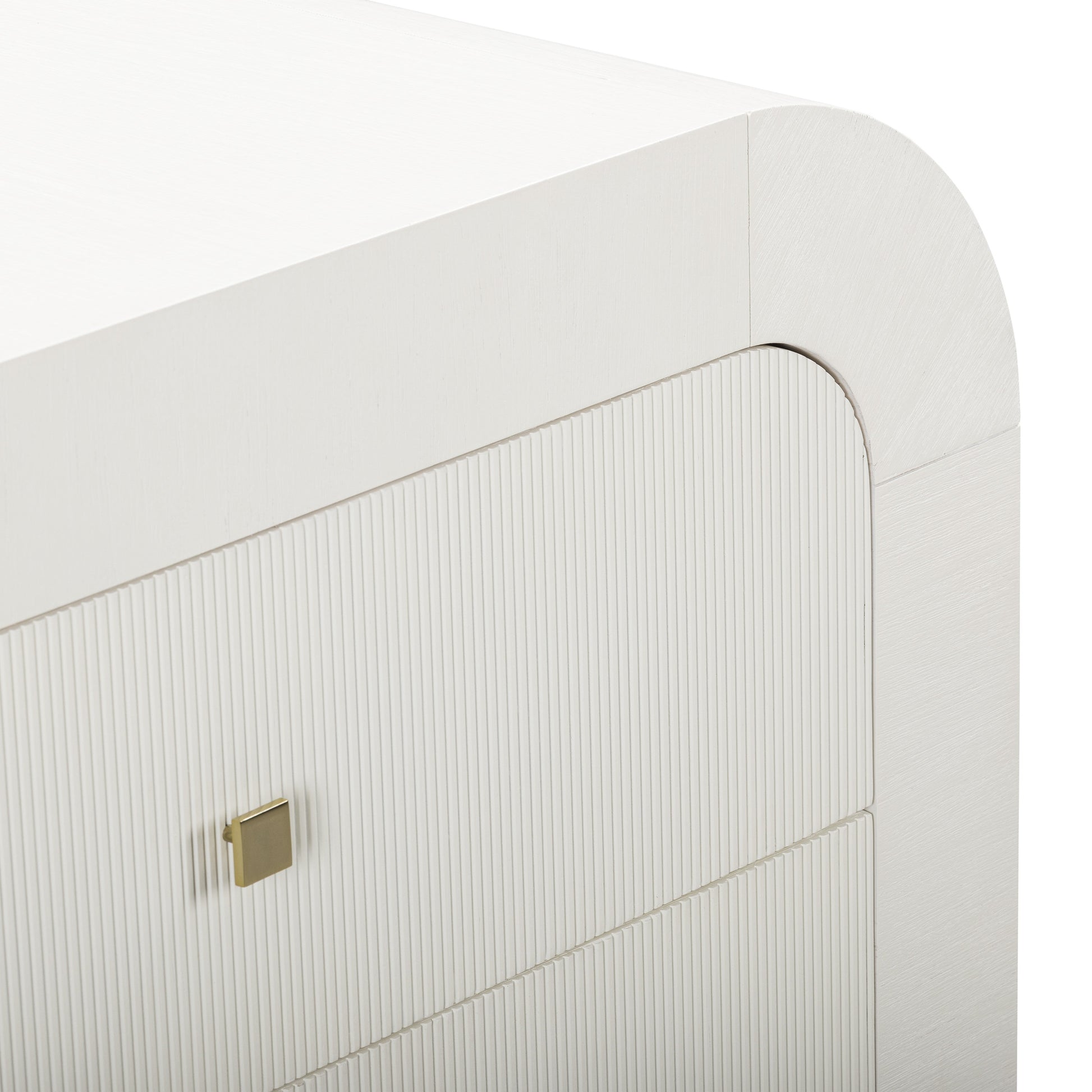Hump 38" Arched 3-Drawer Bedside Chest