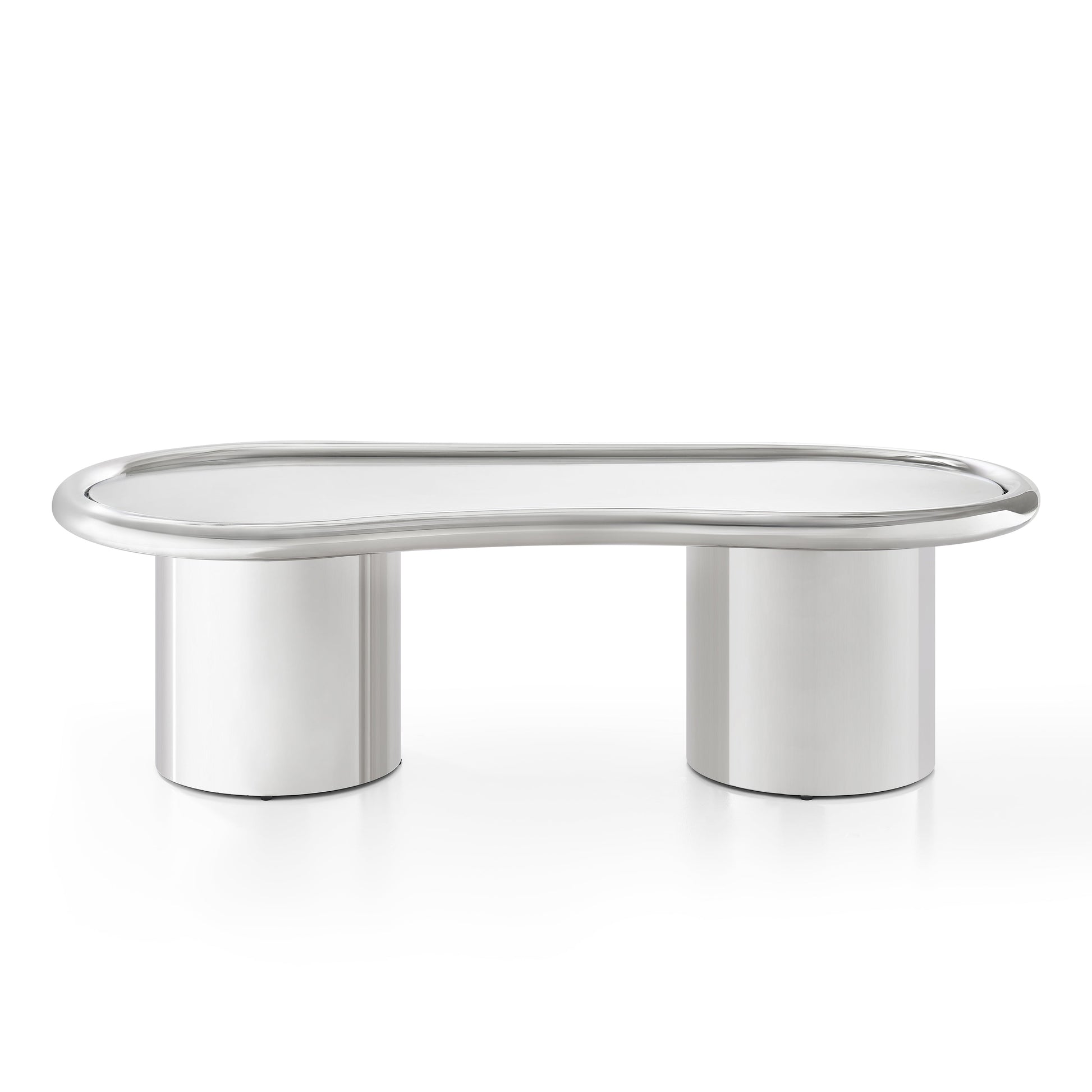 Sorya 51" Chrome Coffee Table - Default Variant