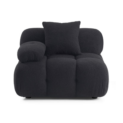Calliope Performance Vegan Shearling Modular Corner Chair