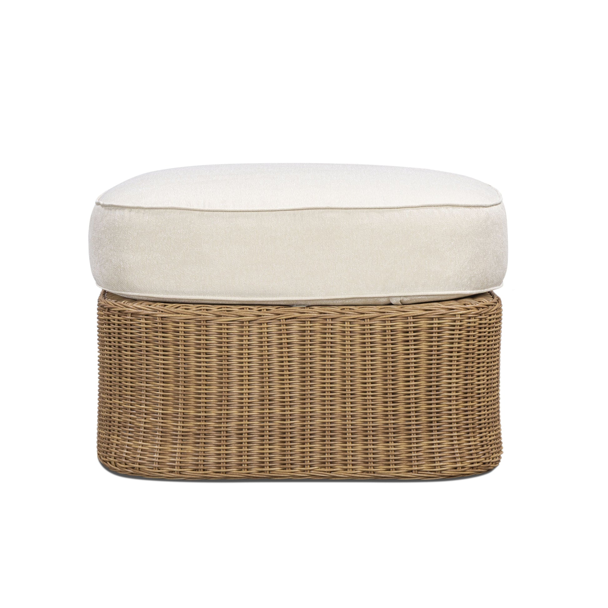 Axel Boucle Outdoor Ottoman