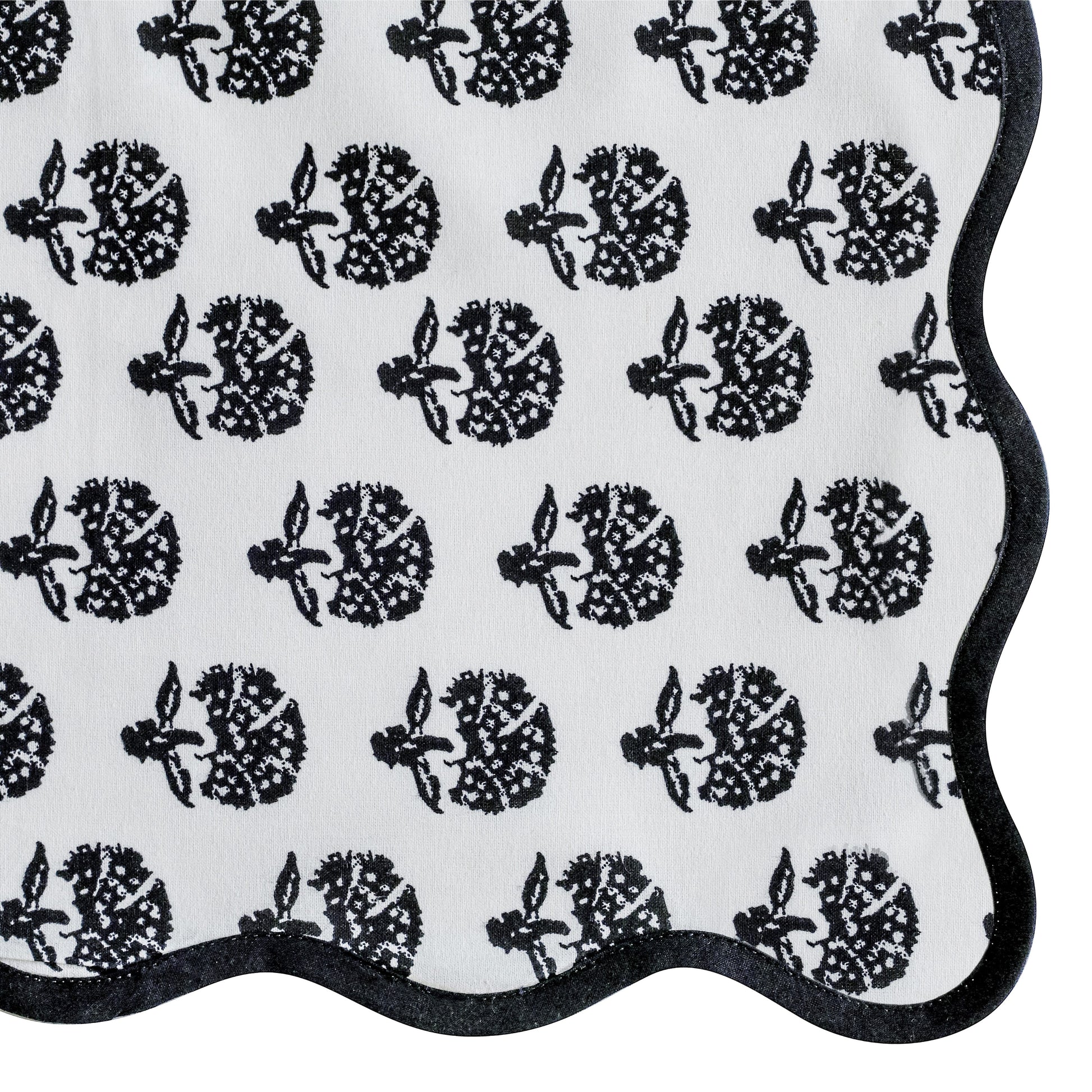 Crissy Cotton Canvas Printed Napkins - Set of 4