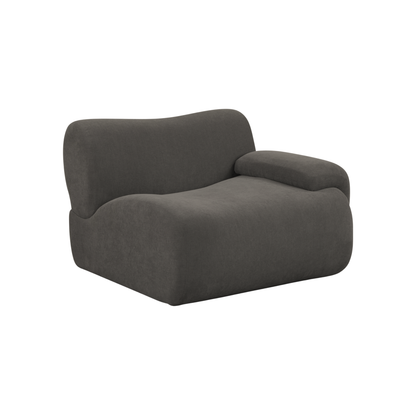 Zenith Contract-Grade Upcycled Fabric Corner Chair