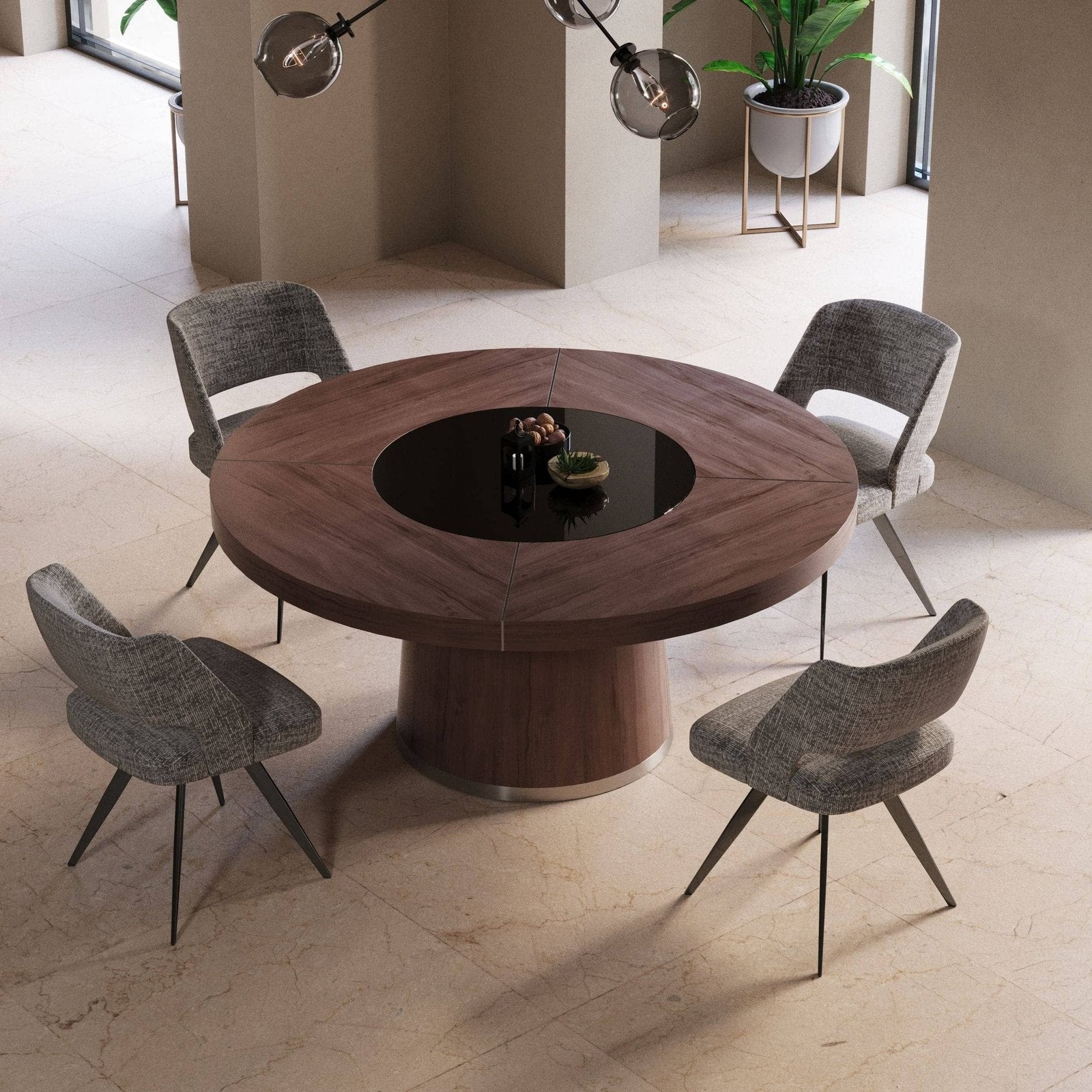 Houston - Round Modern Dining Table