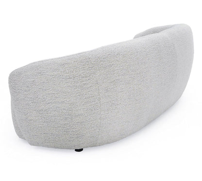 Omaha - Modern Off White Fabric Sofa