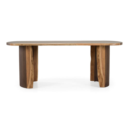 Orville Modern Live Edge Acacia Dining Table