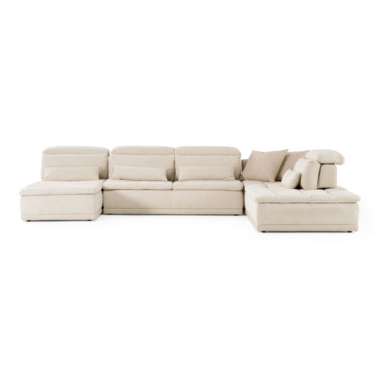 Panorama – Contemporary Beige Modular Sectional Sofa