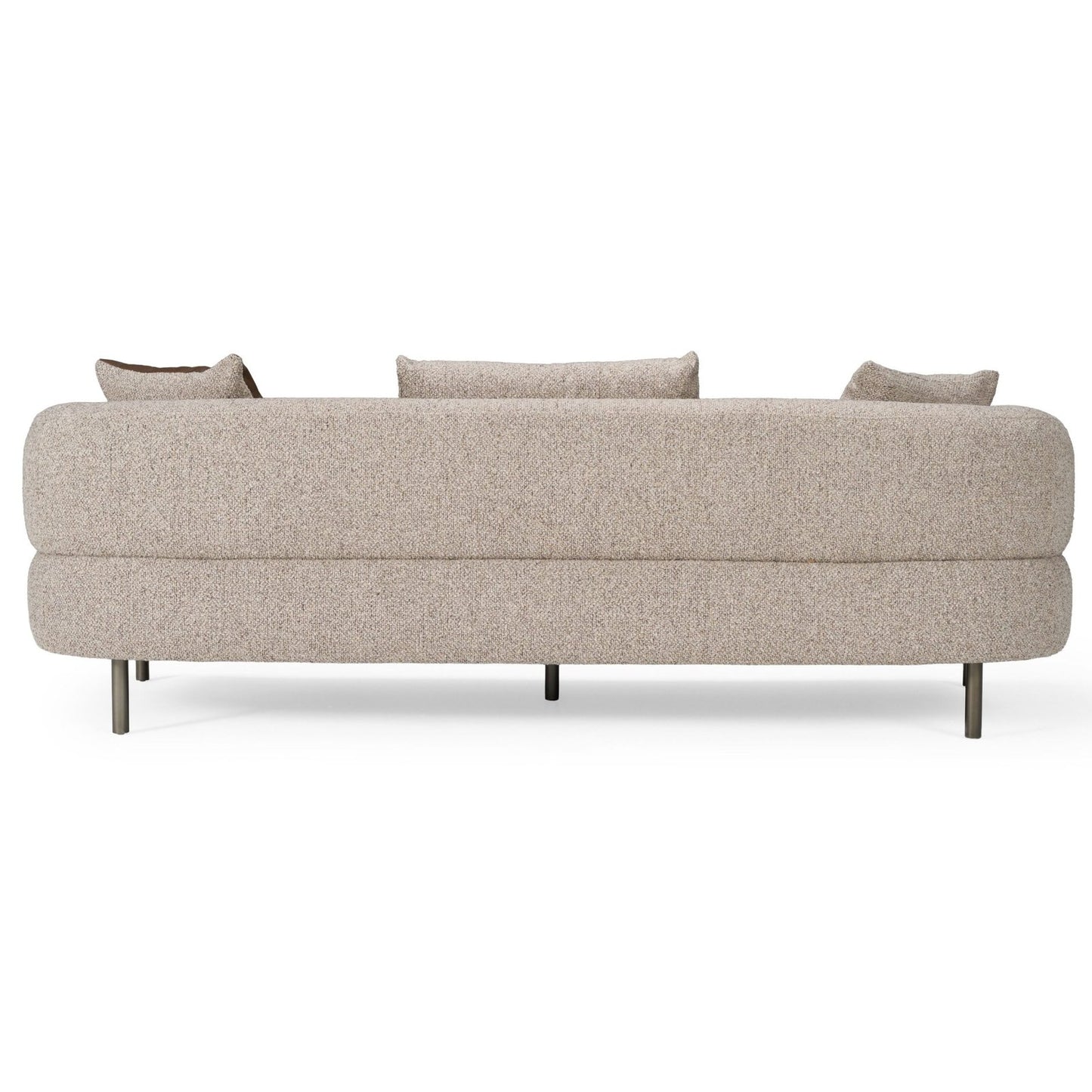 Plume - Modern Brown Fabric Sofa