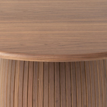 Sheridan - Mid-Century Modern Walnut Round Dining Table