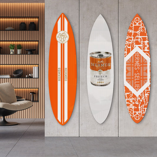 Soup du Chic | Surfboard Gallery Wall