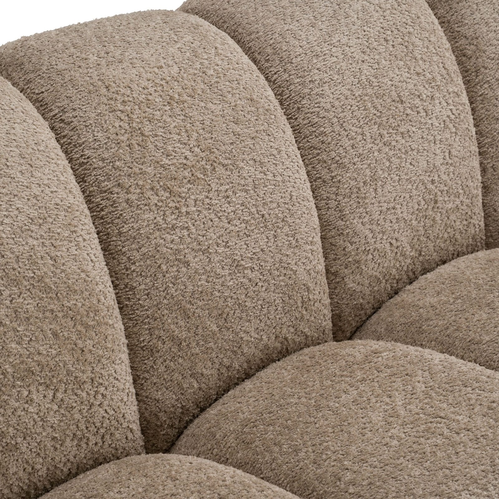 Sofi- Modern Tan Fabric Sofa