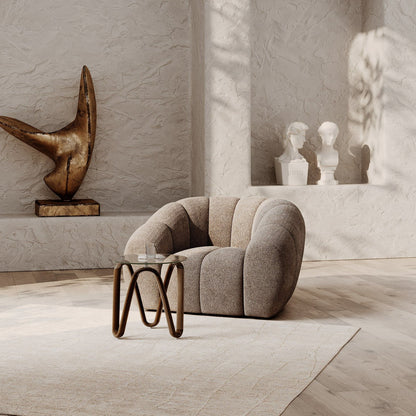 Sofi - Modern Tan Fabric Chair